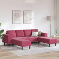 Sofa, Tonture, Szary/Biały, materiał drewnopochodny, 4-osobowa, modułowa konstrukcja