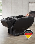 WELCON, Fotel, 130 × 73 × 105 cm, 230 V, Czarny, USB, Bluetooth, timer