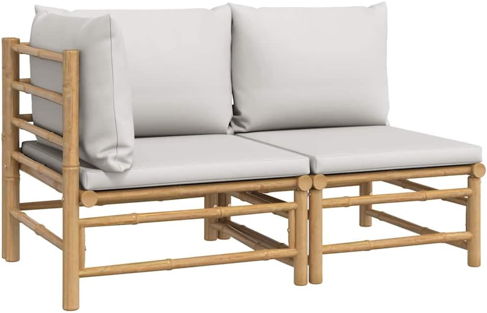 Sofa, vidaXL, Szary, modułowa konstrukcja