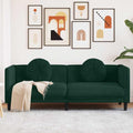 Sofa, RCODSSK, Zielony, 3-osobowa