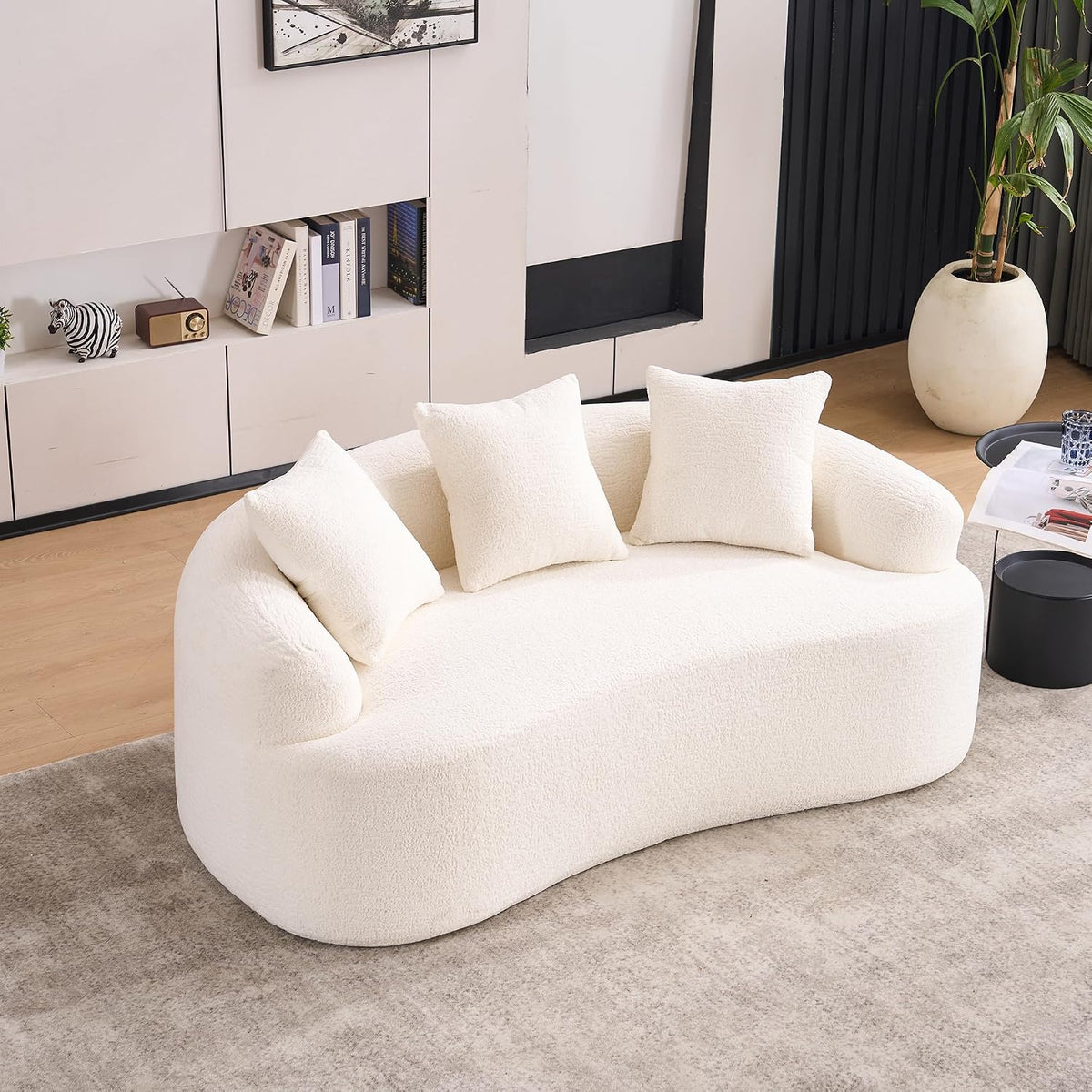 Sofa, MODENVIE, 153 x 94 x 63 cm, Beżowy, modułowa konstrukcja