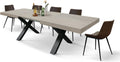 Stół, PAZZO DESIGN, 160x90x76 cm, Czarny