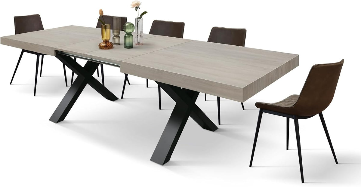 Stół, PAZZO DESIGN, 160x90x76 cm, Czarny