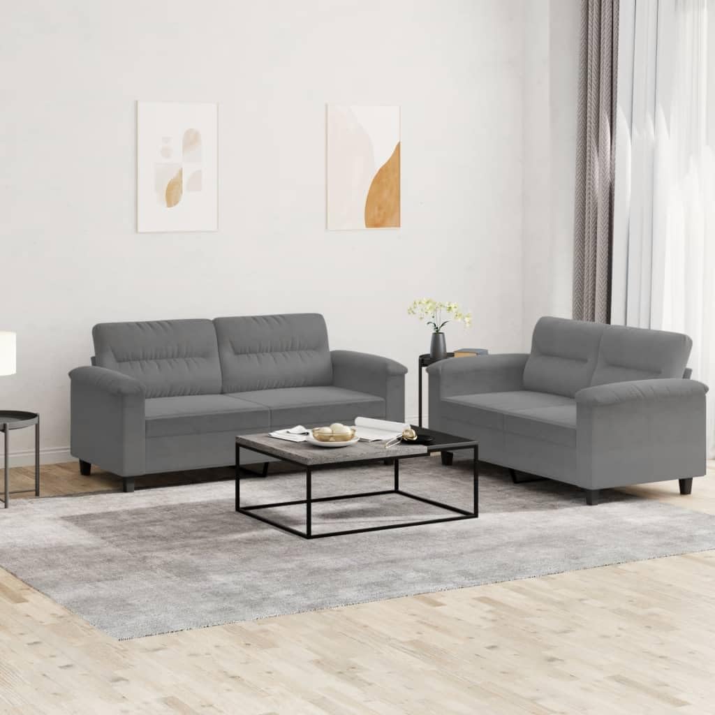 Keeushr, Sofa, Szary/Biały, metal