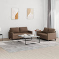 Sofa, FWIKDUN, Brązowy, metal