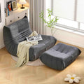 okwish, Sofa, 114×112×82 cm, Szary, składana konstrukcja