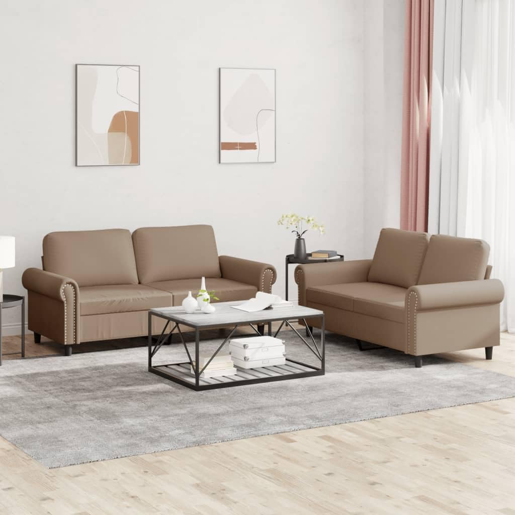 Sofa, Keeushr, Brązowy, metal