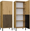 Szafa do sypialni, 2DK, CDF, 13,5 cm, Brązowy, MDF