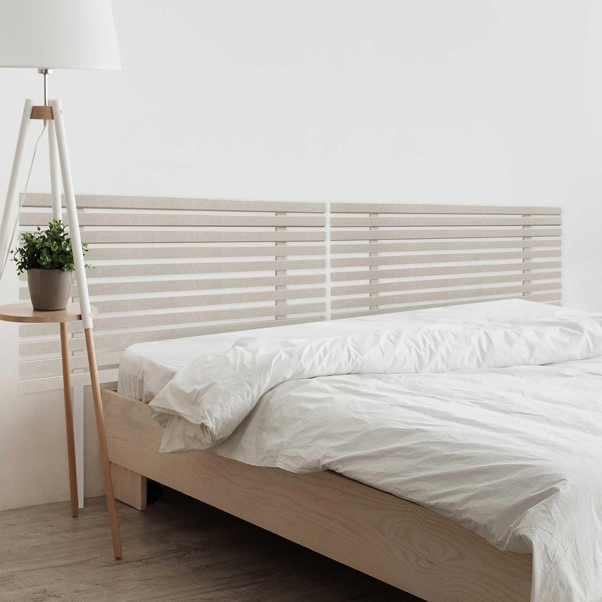 DHOME, Zagłówki, 210 cm, Beżowy, MDF