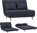 Sofa, EVERGREENWEB MATERASSI & BEDS, 120 cm, Szary, 2-osobowa