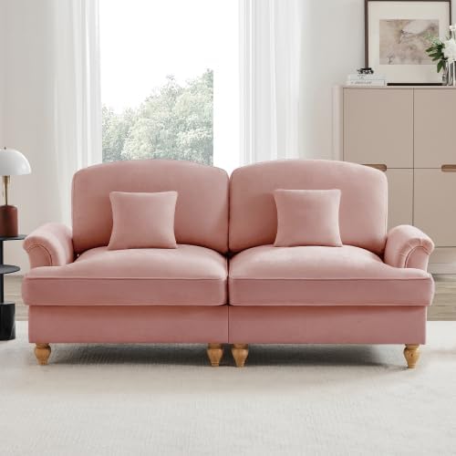 Sofa, vutizal, Różowy, 2-osobowa, modułowa konstrukcja