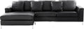 Sofa, Beliani, 230x67 cm, Czarny, metal