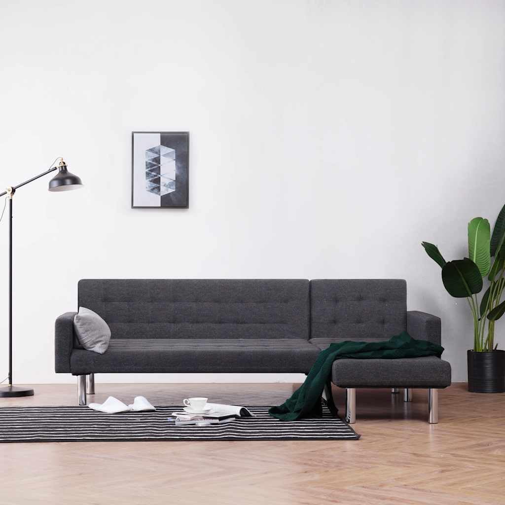 RMIHSJG, Sofa, 218 x 155 x 69 cm, Szary