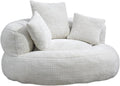 Sofa, 108 x 108 x 52 cm, Szary/Biały