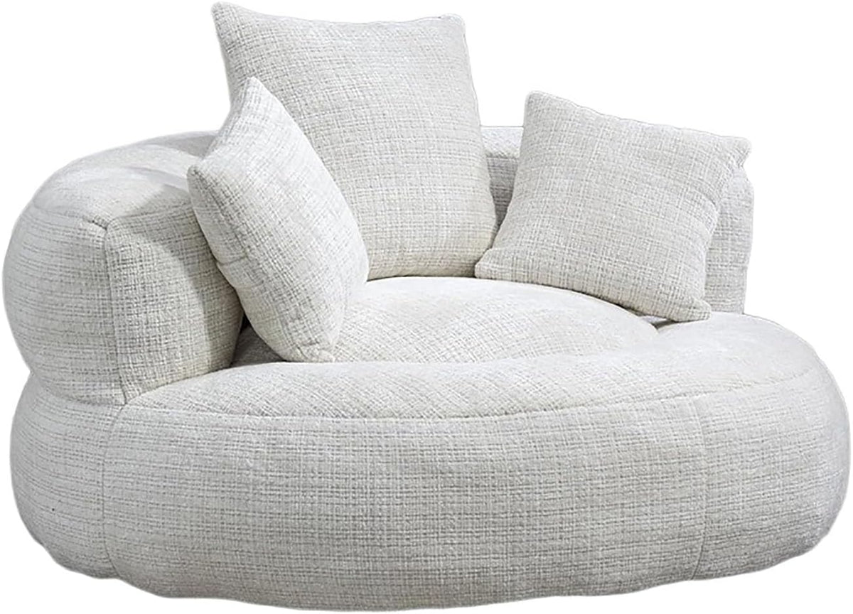 Sofa, 108 x 108 x 52 cm, Szary/Biały