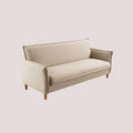 SKLUM, Sofa, 86 cm, Biały/Beżowy, 2-osobowa