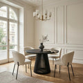Stół, Dekori Möbel, 220 cm, Czarny, metal