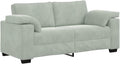 Sofa, vidaXL, 140 cm, Szary, aksamit