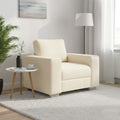 Sofa, KKgypkn, 100 x 77 x 82 cm, Szary/Beżowy, sztruks