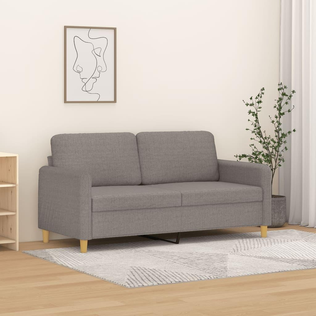 Sofa, KKgypkn, 158 x 77 x 80 cm, Biały/Szary, metal, 2-osobowa