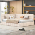 Sofa, YESGIGA, 160x200 cm, Beżowy