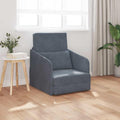 Sofa, Tonture, 65 x 80 x 83 cm, 2 W, Szary, aksamit, funkcja spania, 2 w 1