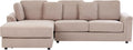 Beliani, Sofa, 236x64 cm, Beżowy