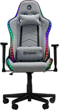 Fotel, CH-675RGB, Nacon, 6,5 mm, Szary/Czarny