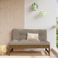 RCODSSK, Sofa, 120 x 80 cm, Szary, lite drewno, modułowa konstrukcja