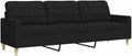 Sofa, Jkghdrt, 60 cm, Szary, metal, 3-osobowa